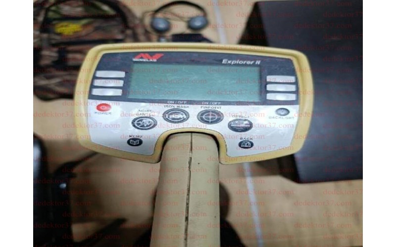 İkinci El Minelab Explorer II Dedektör - Orijinal FBS Çoklu Frekans Teknolojisi